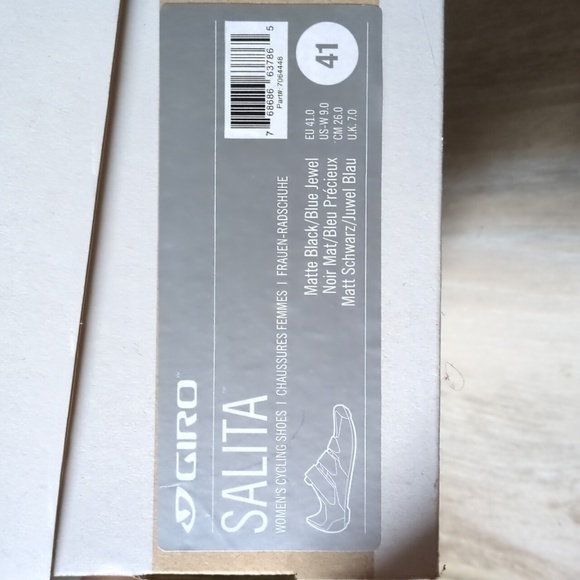 NEW Giro Salita Cycling Shoe Size 41 with Look Delta Cleats - Picture 11 of 15